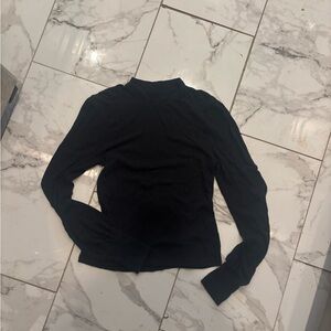 Abercrombie & Fitch Black Long Sleeve Top